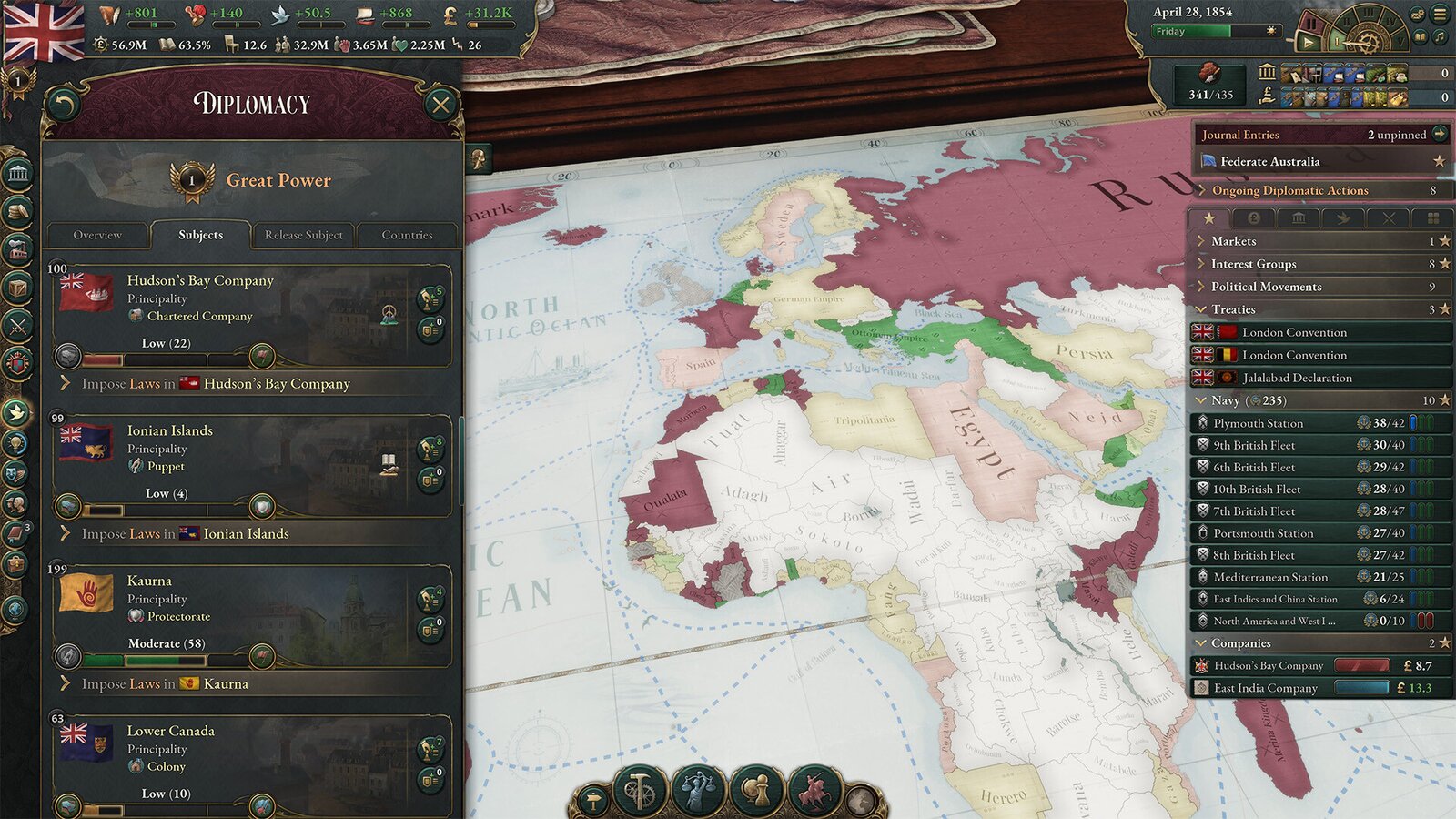 Victoria 3: Charters of Commerce