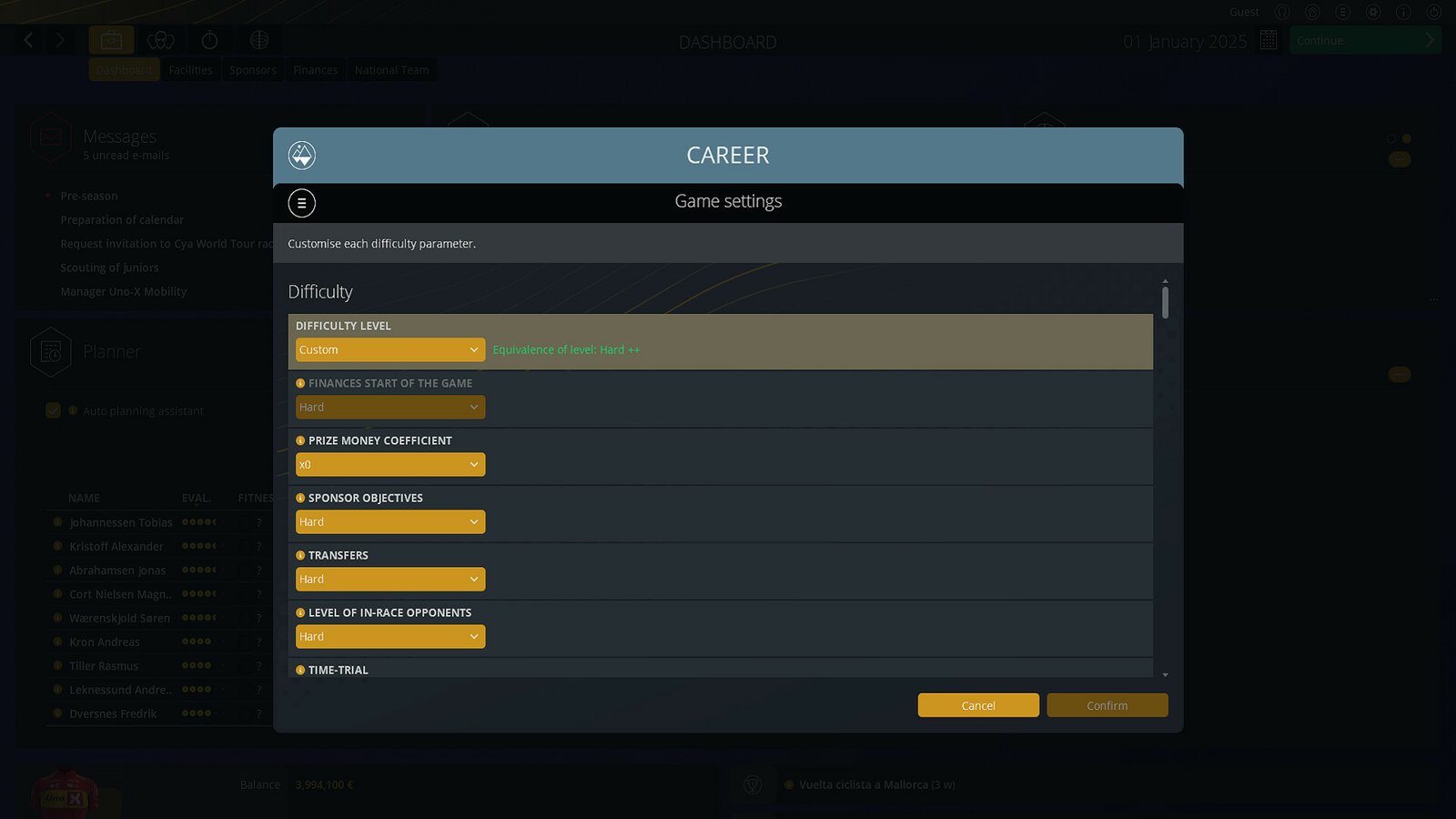 Pro Cycling Manager 2025