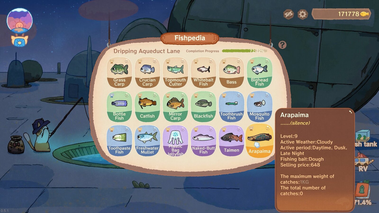 Fischer's Fishing Journey