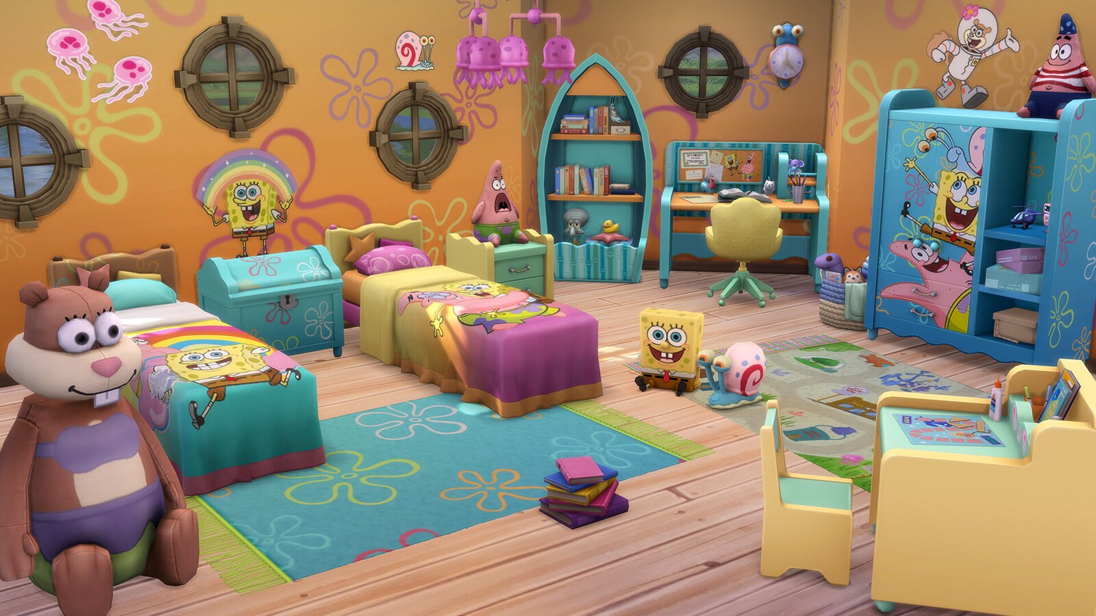 The Sims 4 - SpongeBob Kid's Room Kit