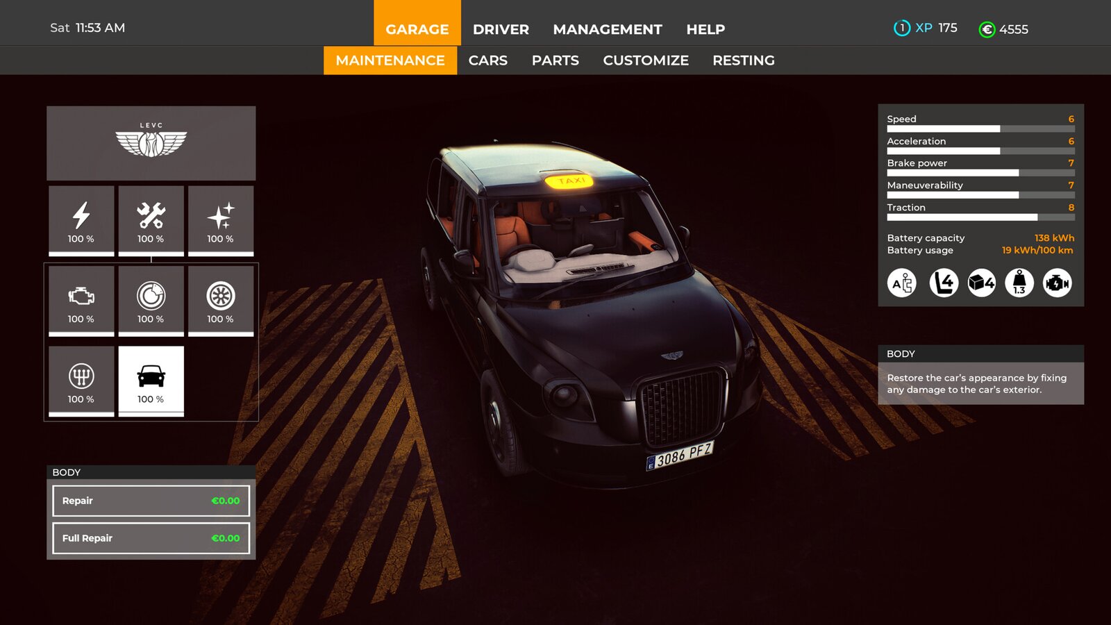 Taxi Life: A City Driving Simulator - Black Cab
