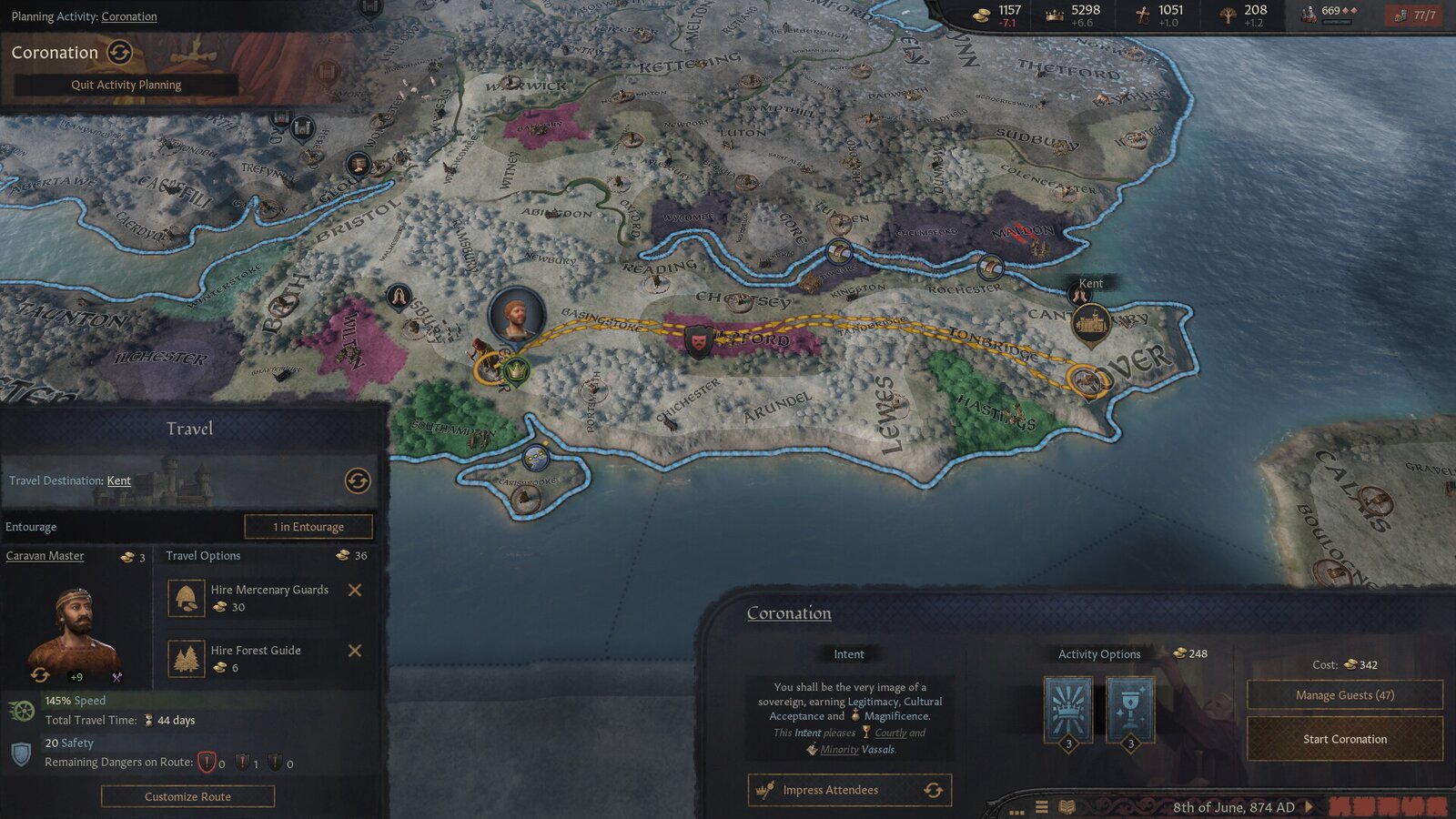 Crusader Kings III: Coronations