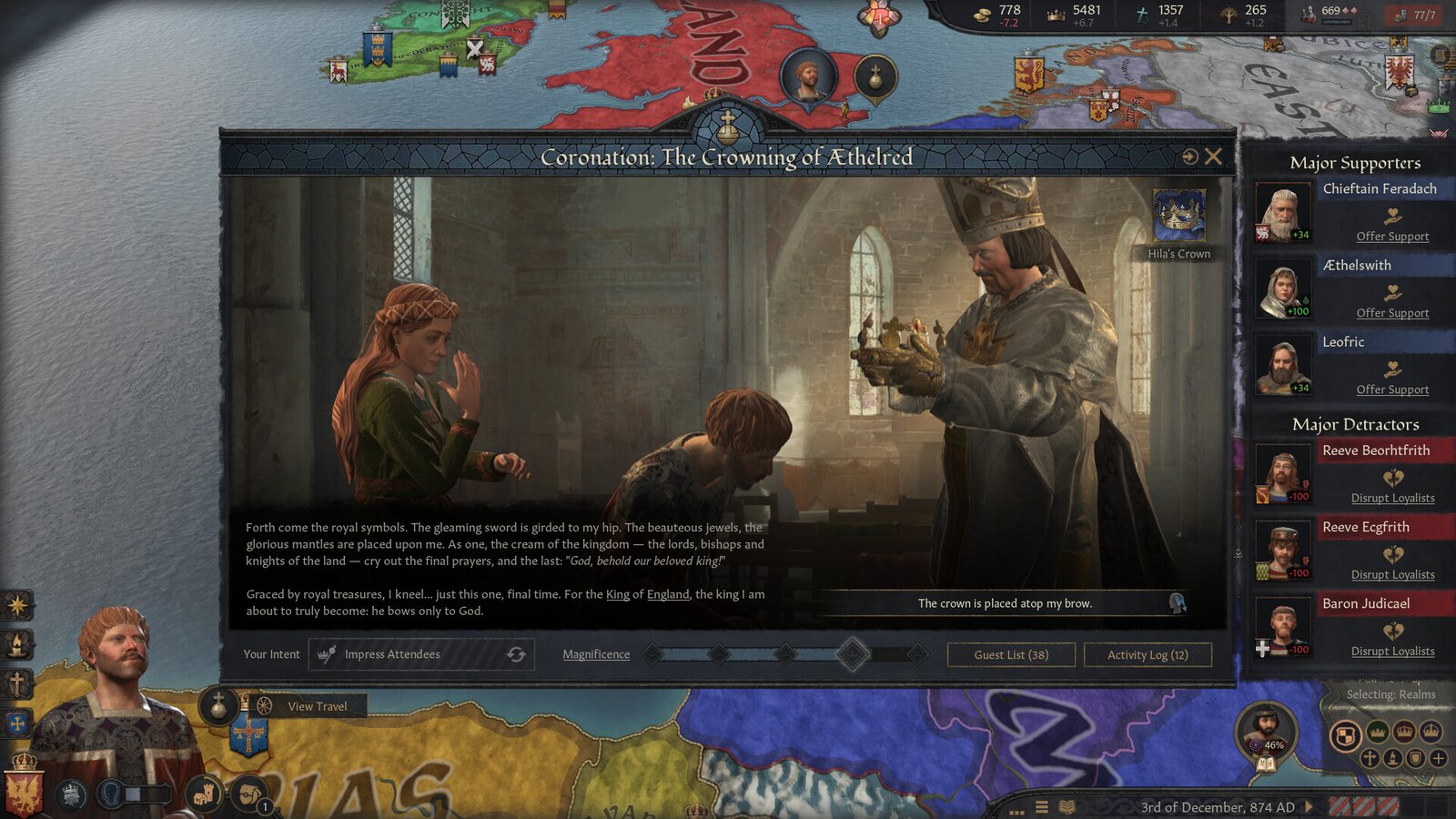 Crusader Kings III: Coronations