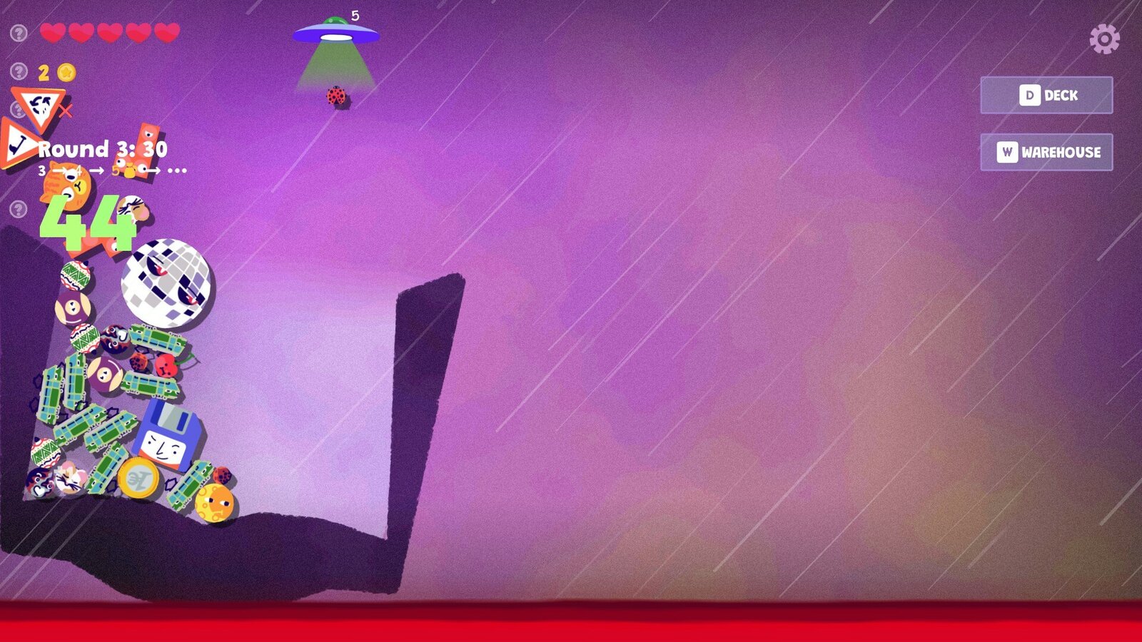 Steve's Warehouse: Physics. Roguelike. Chaos.