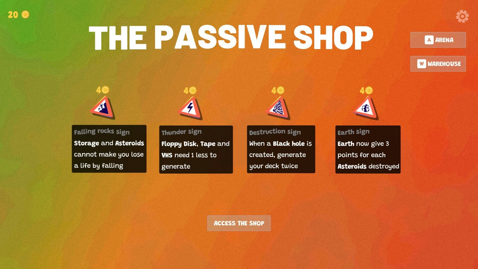 Steve's Warehouse: Physics. Roguelike. Chaos.