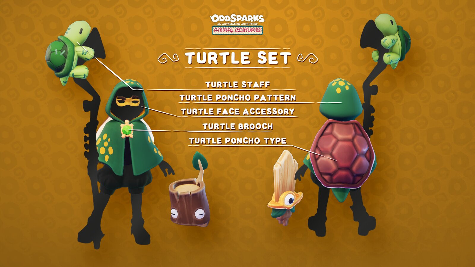 Oddsparks: An Automation Adventure - Tailor's Animal Costumes Pack