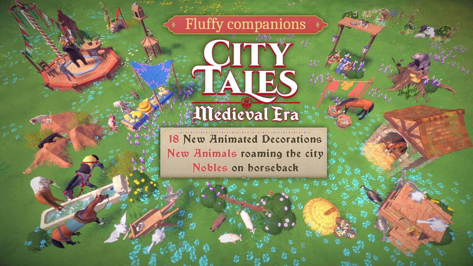 City Tales - Medieval Era - Fluffy Companions