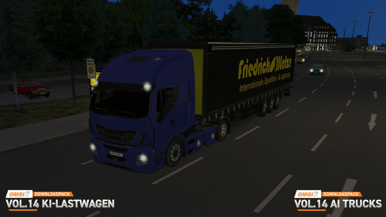 OMSI 2 Add-on Downloadpack Vol. 14 - KI-Lastwagen