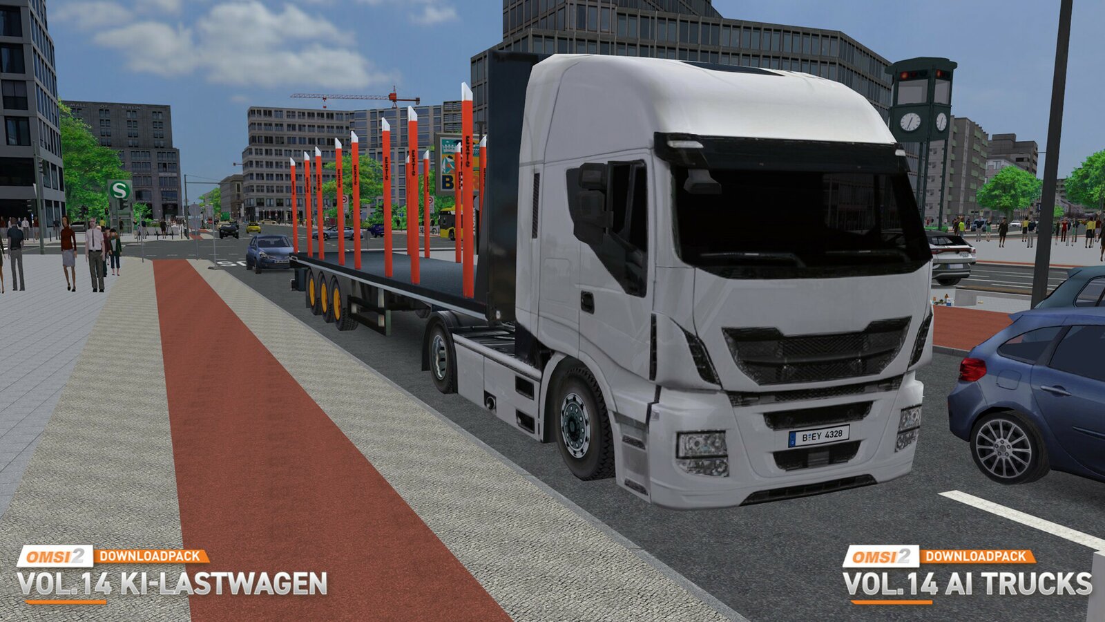 OMSI 2 Add-on Downloadpack Vol. 14 - KI-Lastwagen