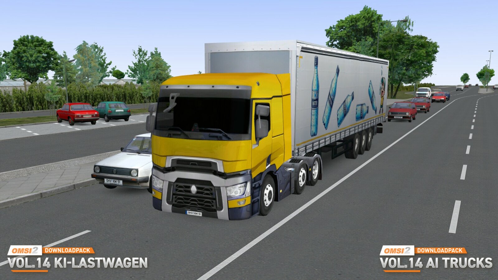 OMSI 2 Add-on Downloadpack Vol. 14 - KI-Lastwagen