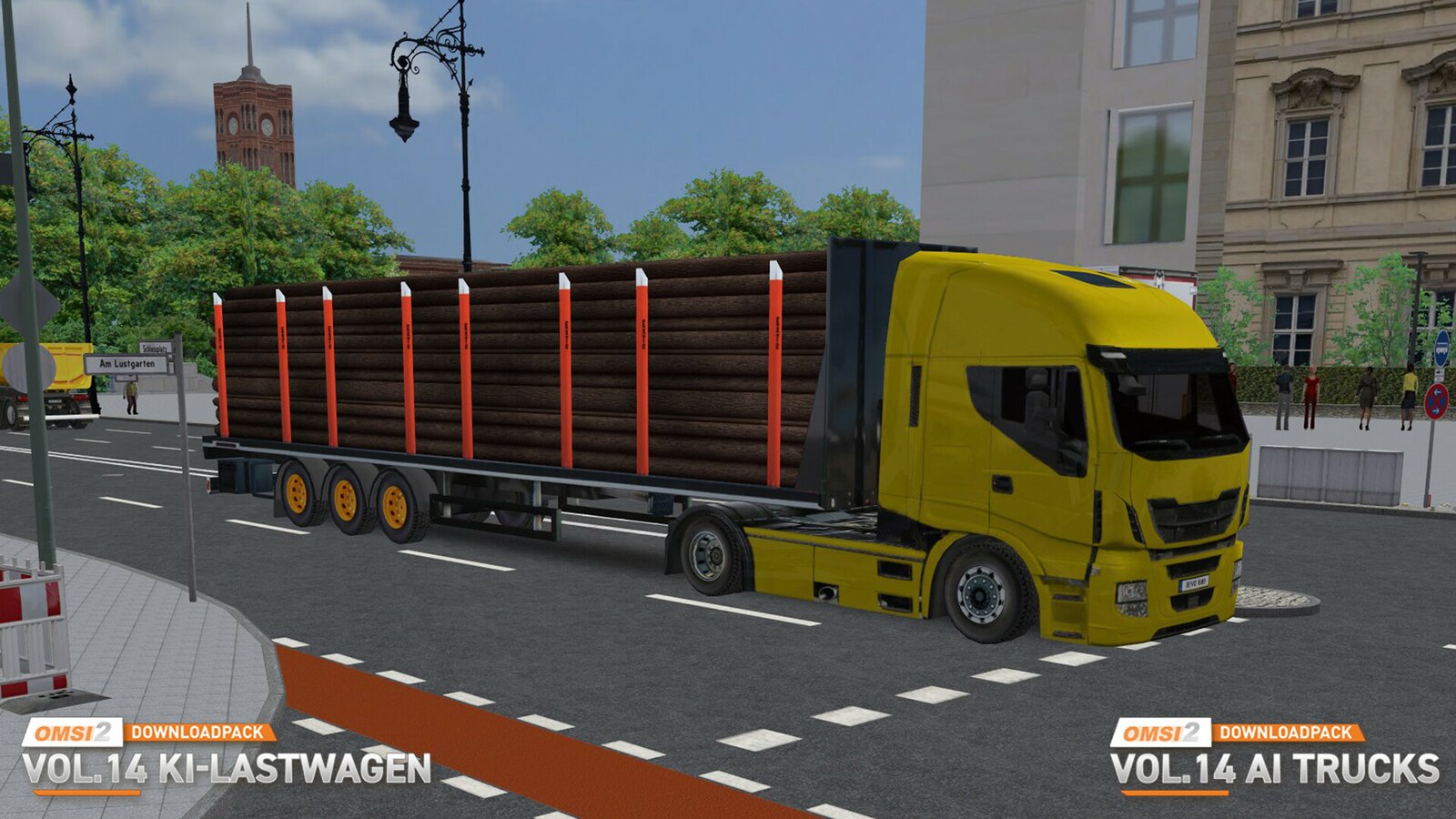 OMSI 2 Add-on Downloadpack Vol. 14 - KI-Lastwagen