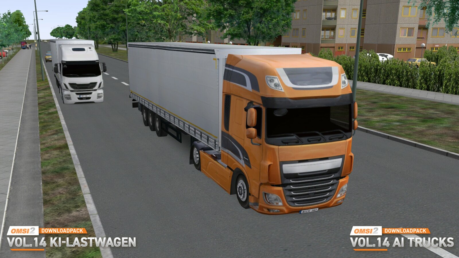 OMSI 2 Add-on Downloadpack Vol. 14 - KI-Lastwagen