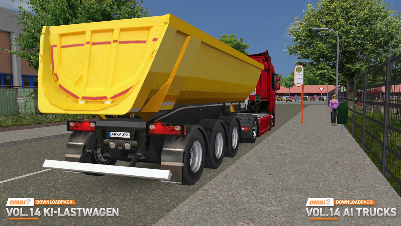 OMSI 2 Add-on Downloadpack Vol. 14 - KI-Lastwagen