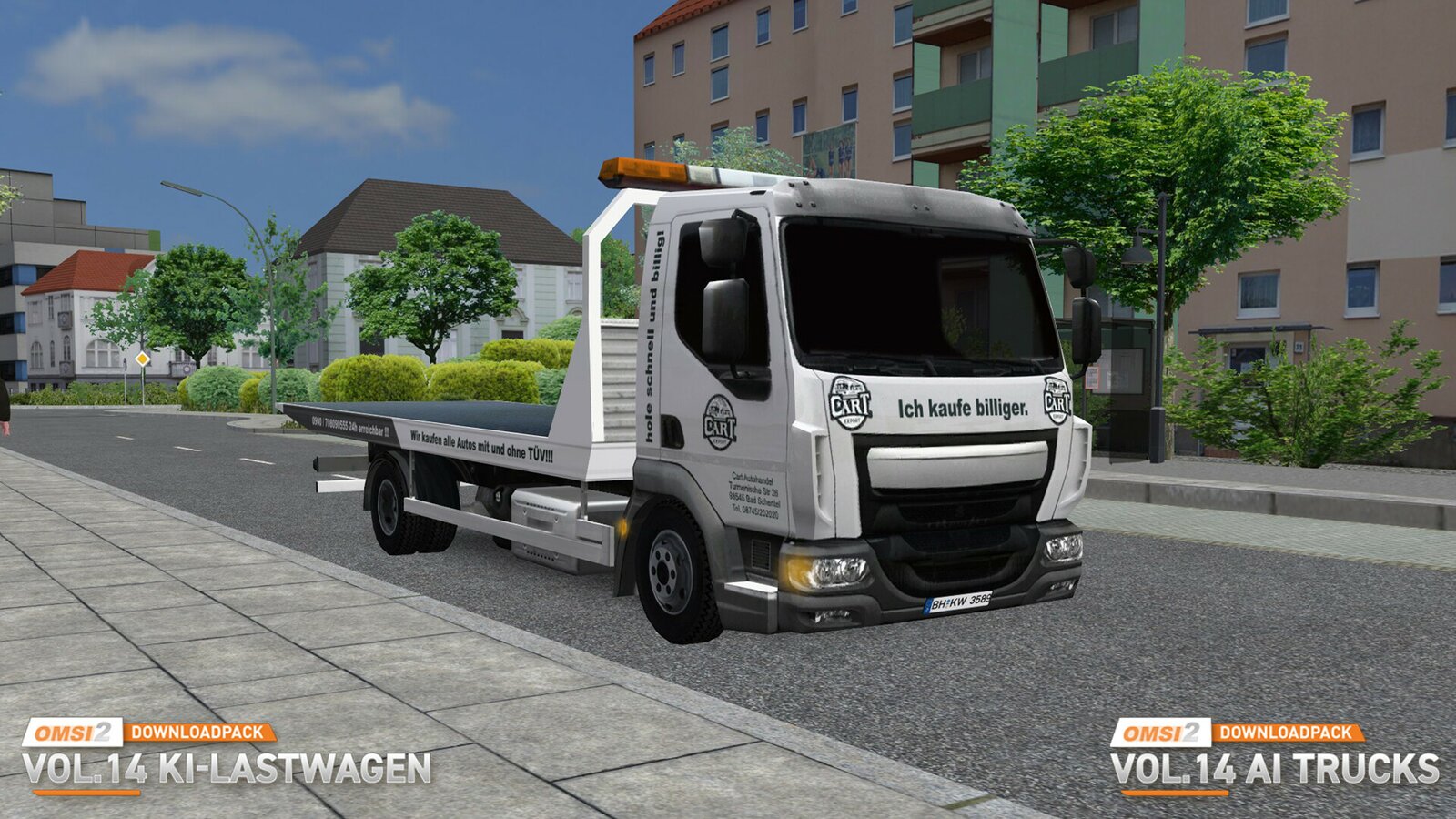 OMSI 2 Add-on Downloadpack Vol. 14 - KI-Lastwagen