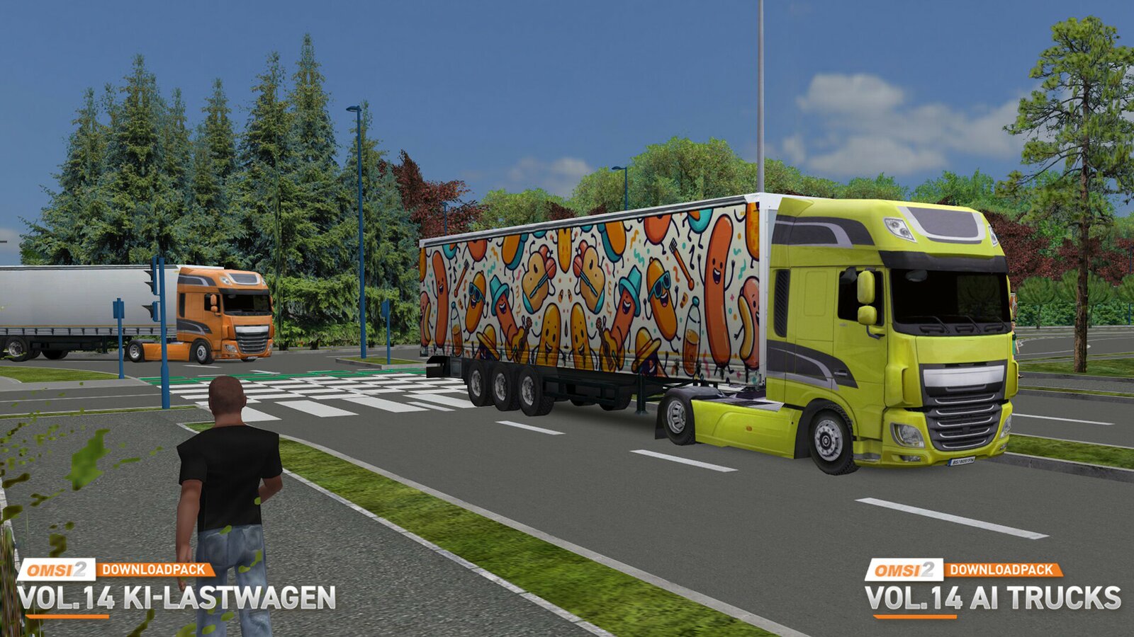 OMSI 2 Add-on Downloadpack Vol. 14 - KI-Lastwagen