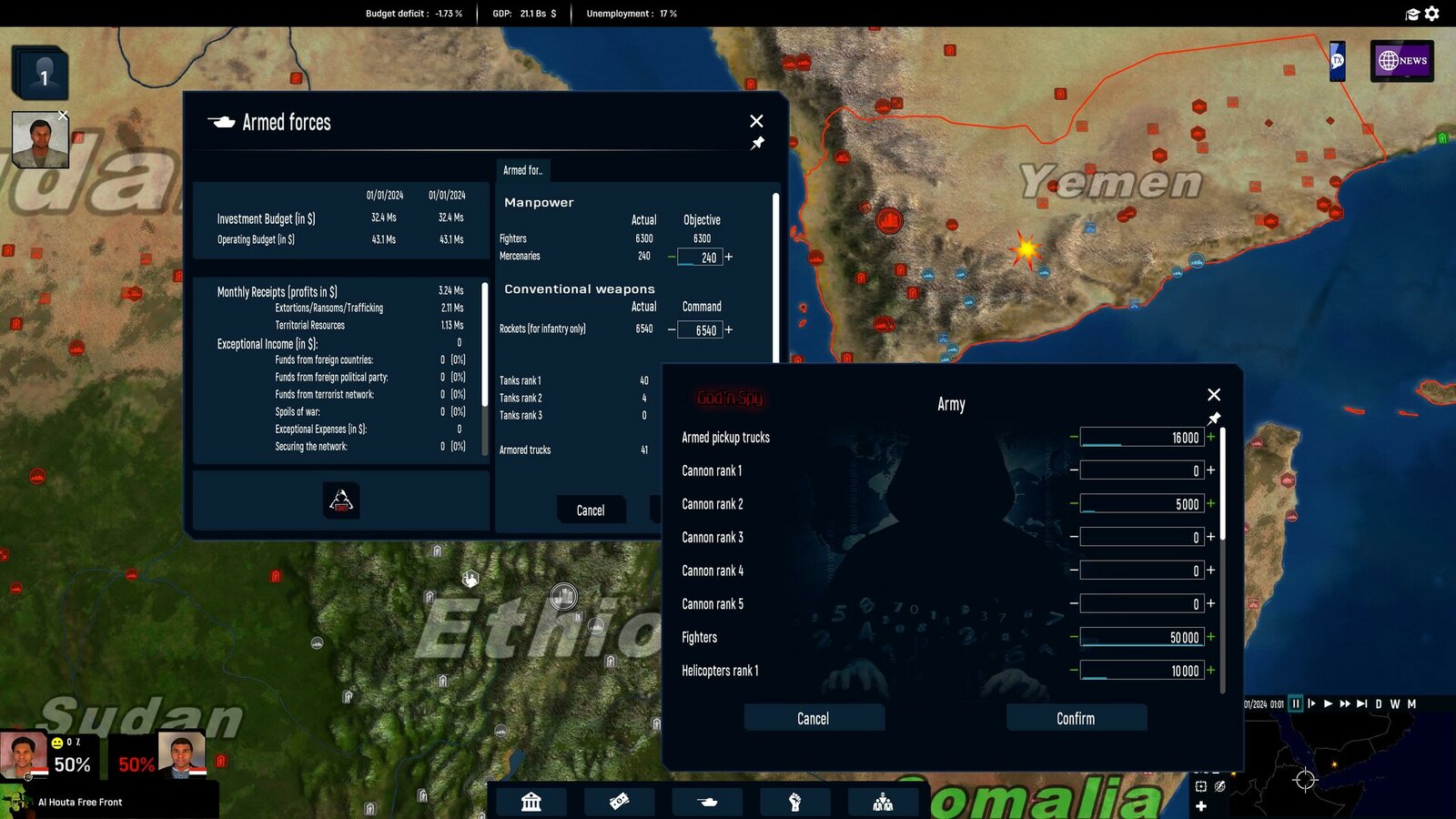 God'n Spy Add-on - Geo-Political Simulator 5