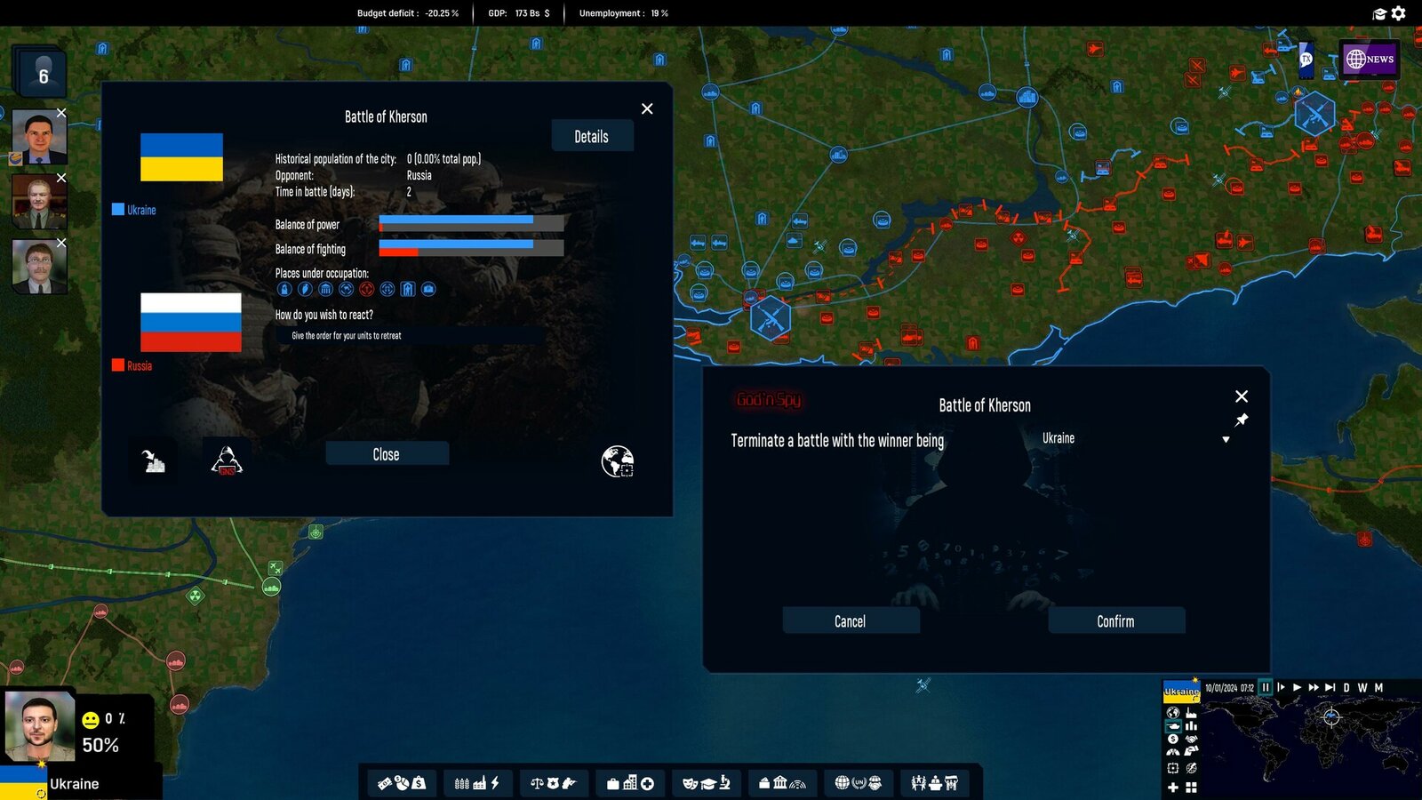 God'n Spy Add-on - Geo-Political Simulator 5