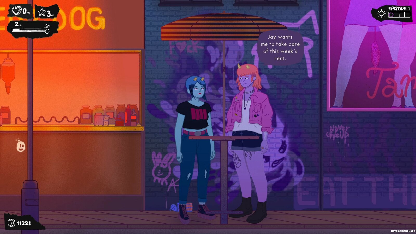 Dead Pets: A Punk Rock Slice of Life Sim