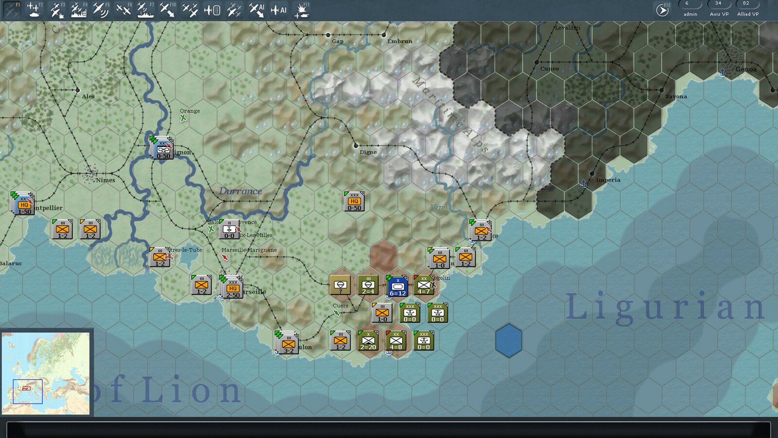 Gary Grigsby's War in the West: Operation Torch