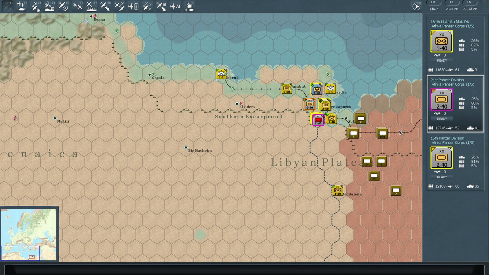 Gary Grigsby's War in the West: Operation Torch