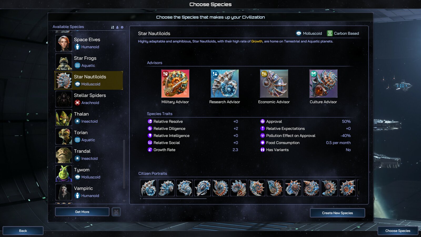 Galactic Civilizations IV - Species Pack