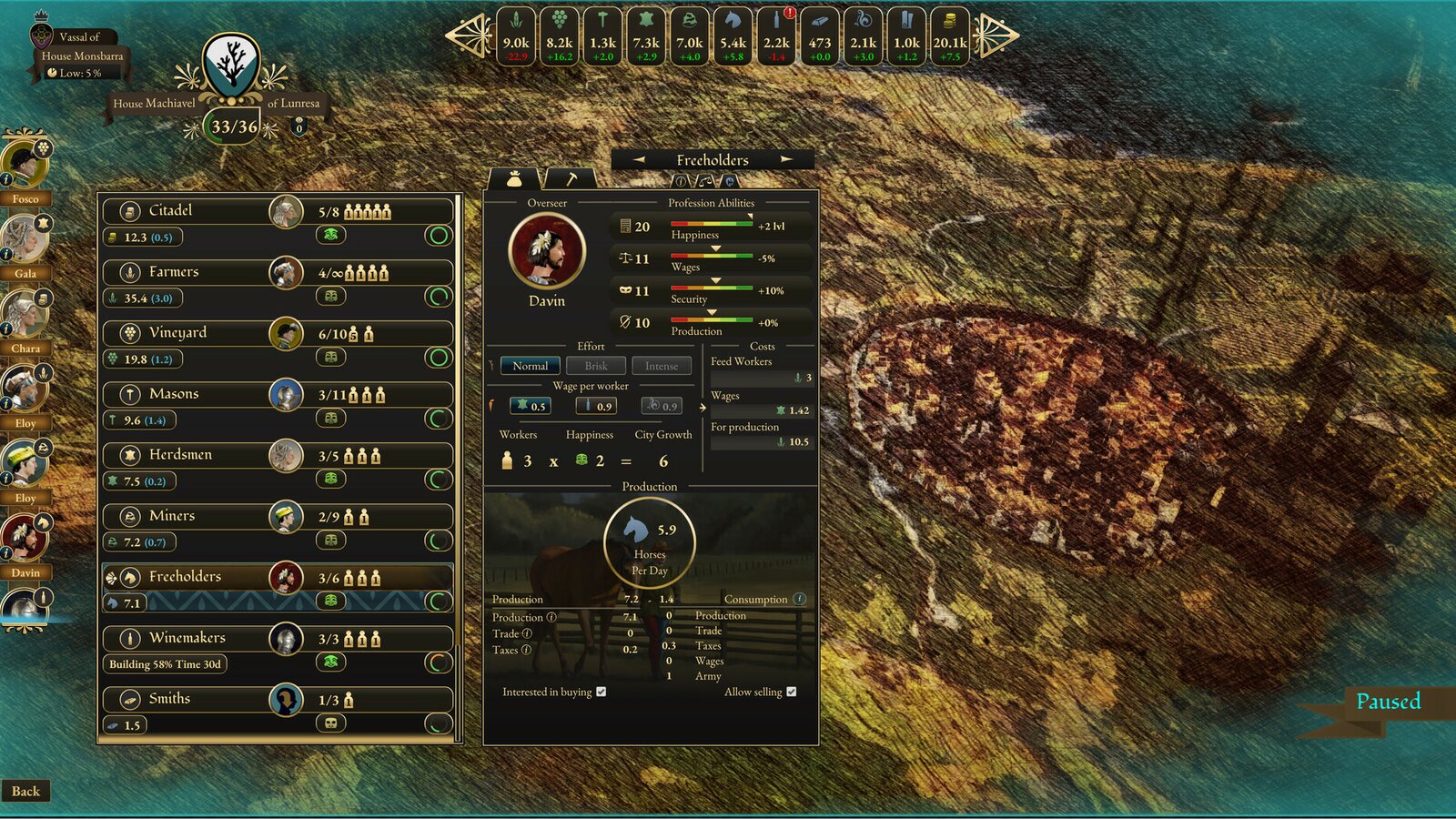 Great Houses of Calderia