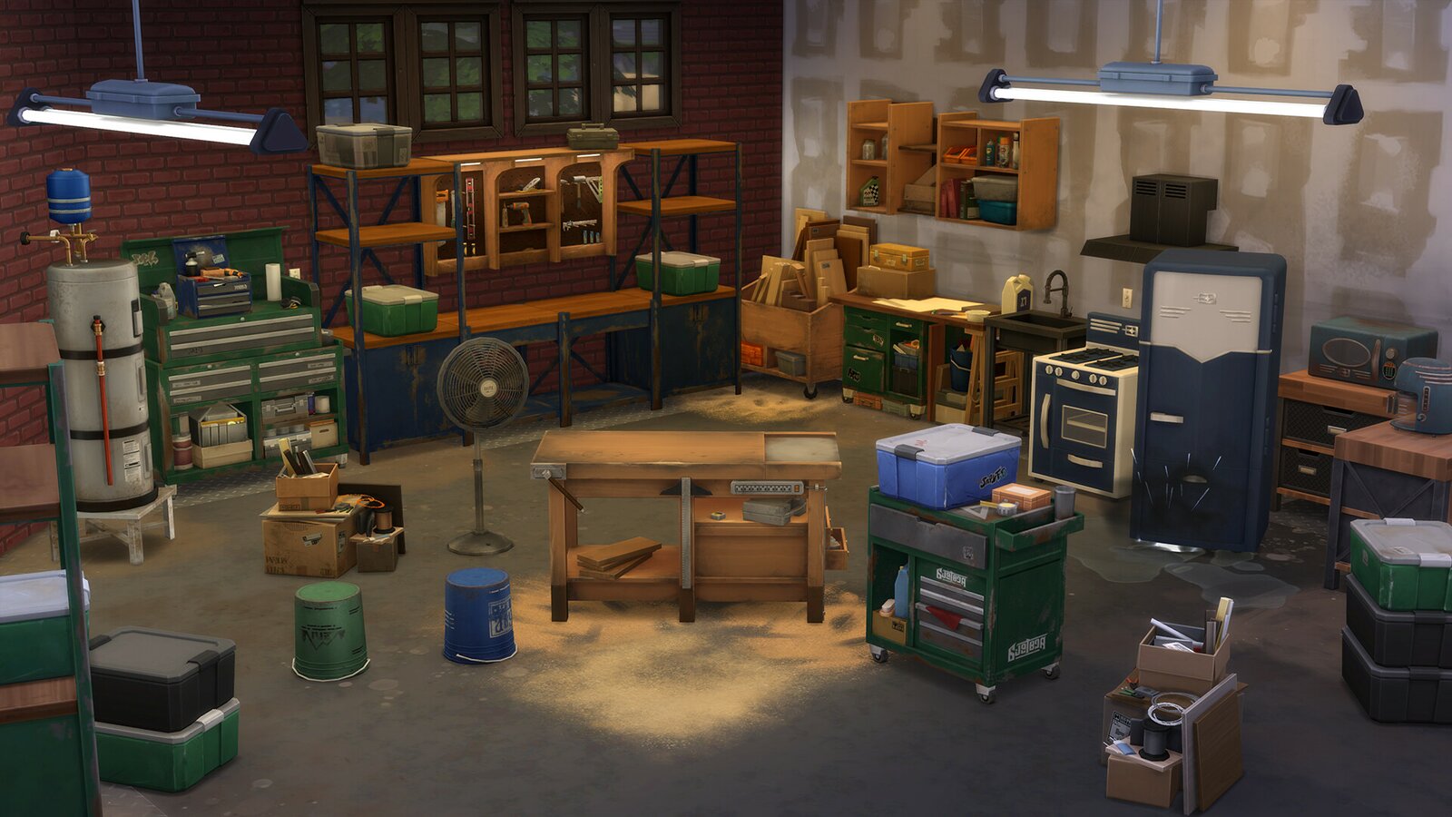 The Sims 4: Restoration Workshop Kit