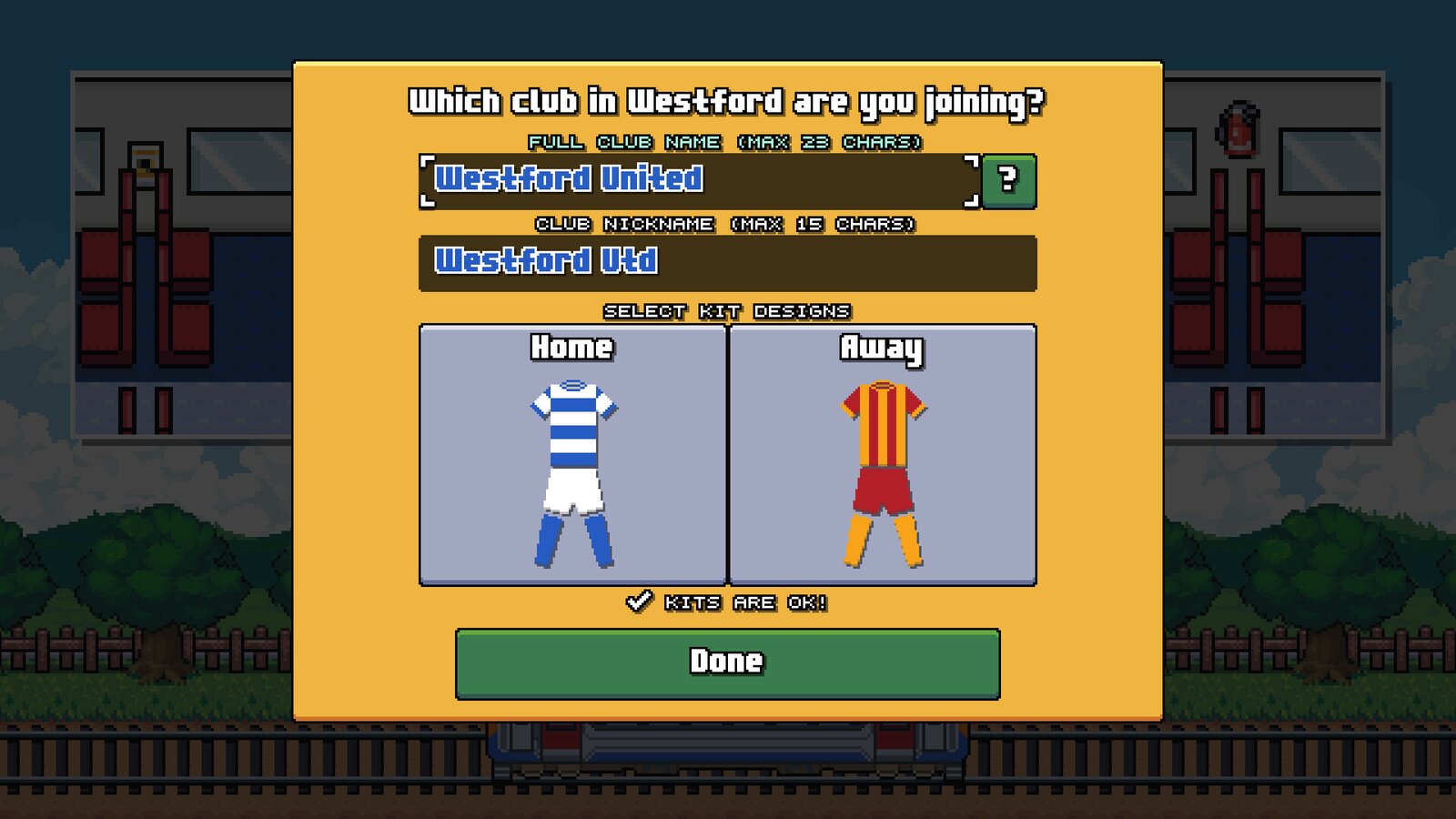 Bang Average Football - Play, Manage, Create