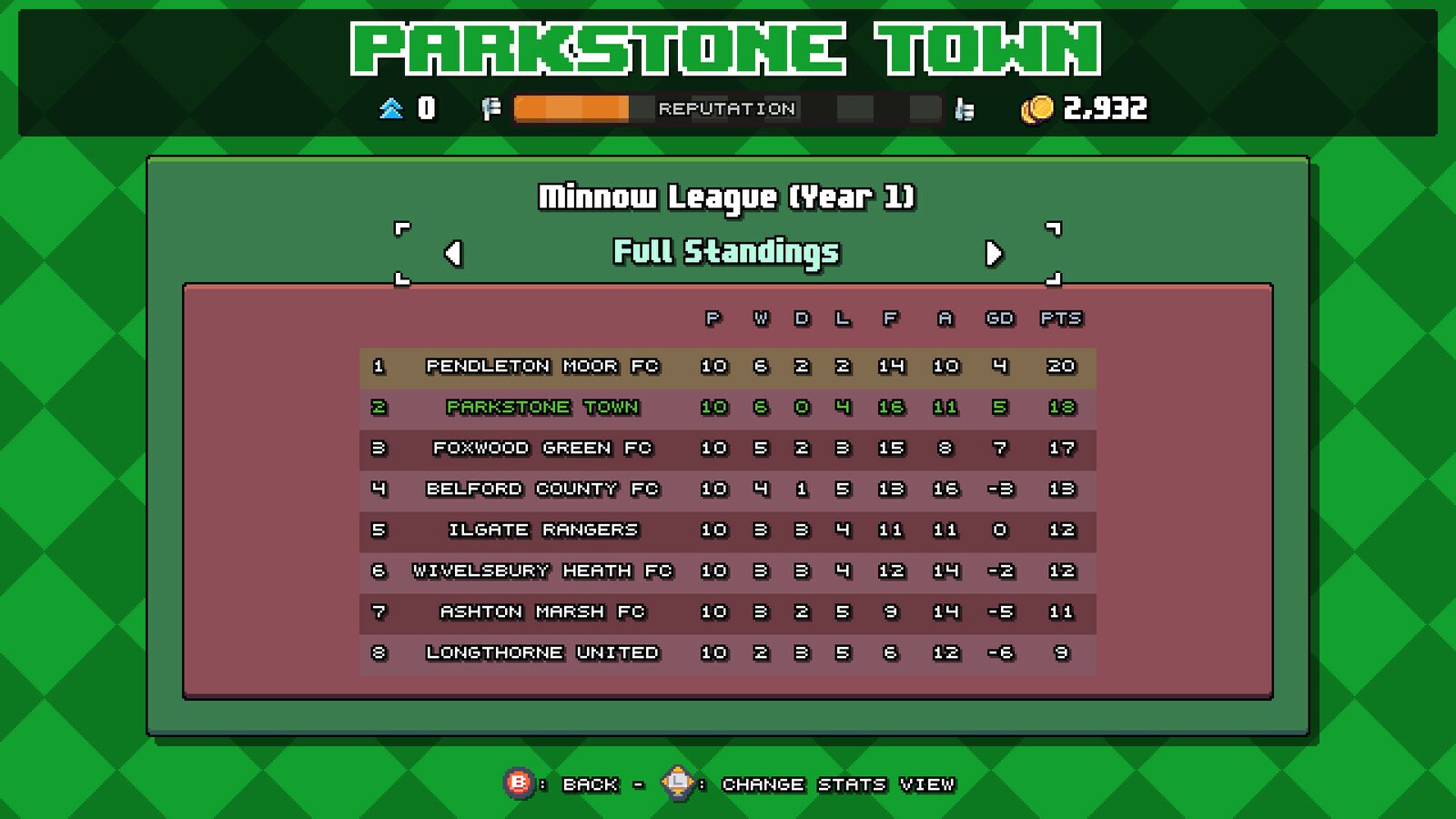 Bang Average Football - Play, Manage, Create