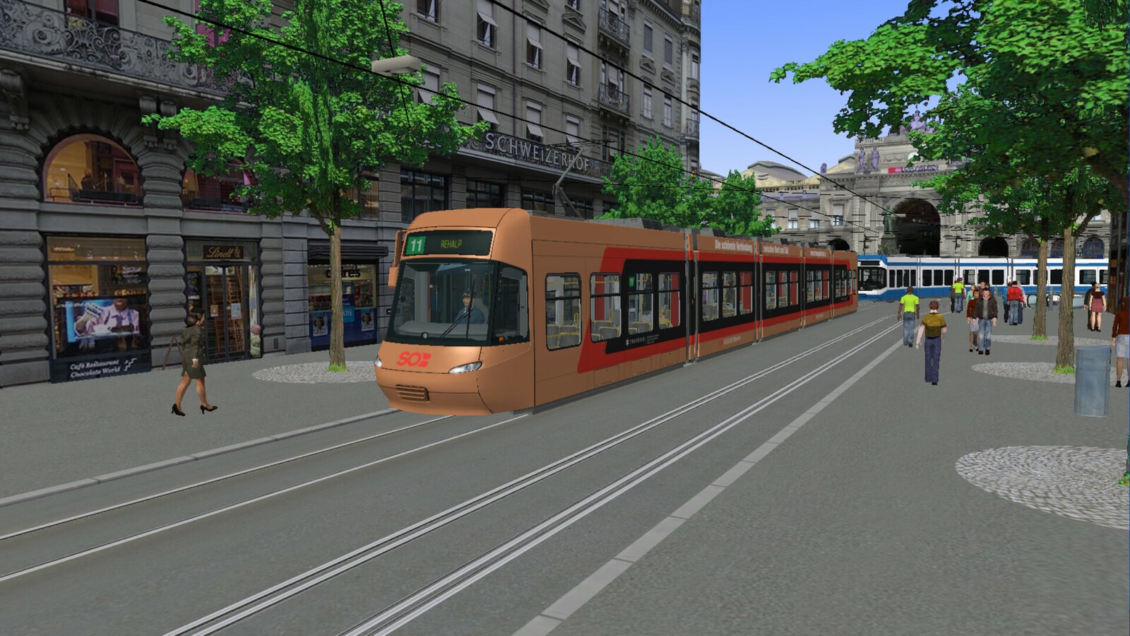 OMSI 2 - Add-on Zurich Tram Line 11