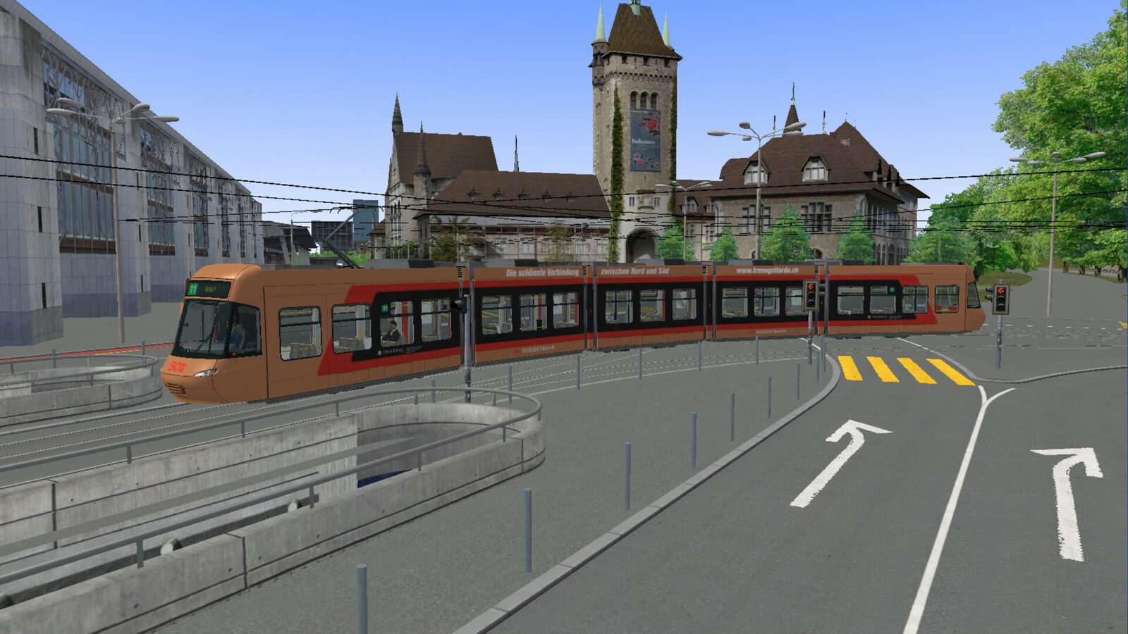 OMSI 2 - Add-on Zurich Tram Line 11