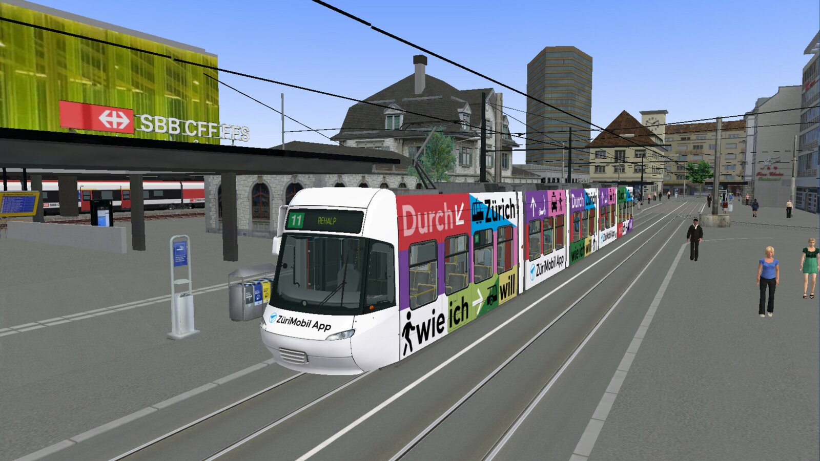 OMSI 2 - Add-on Zurich Tram Line 11