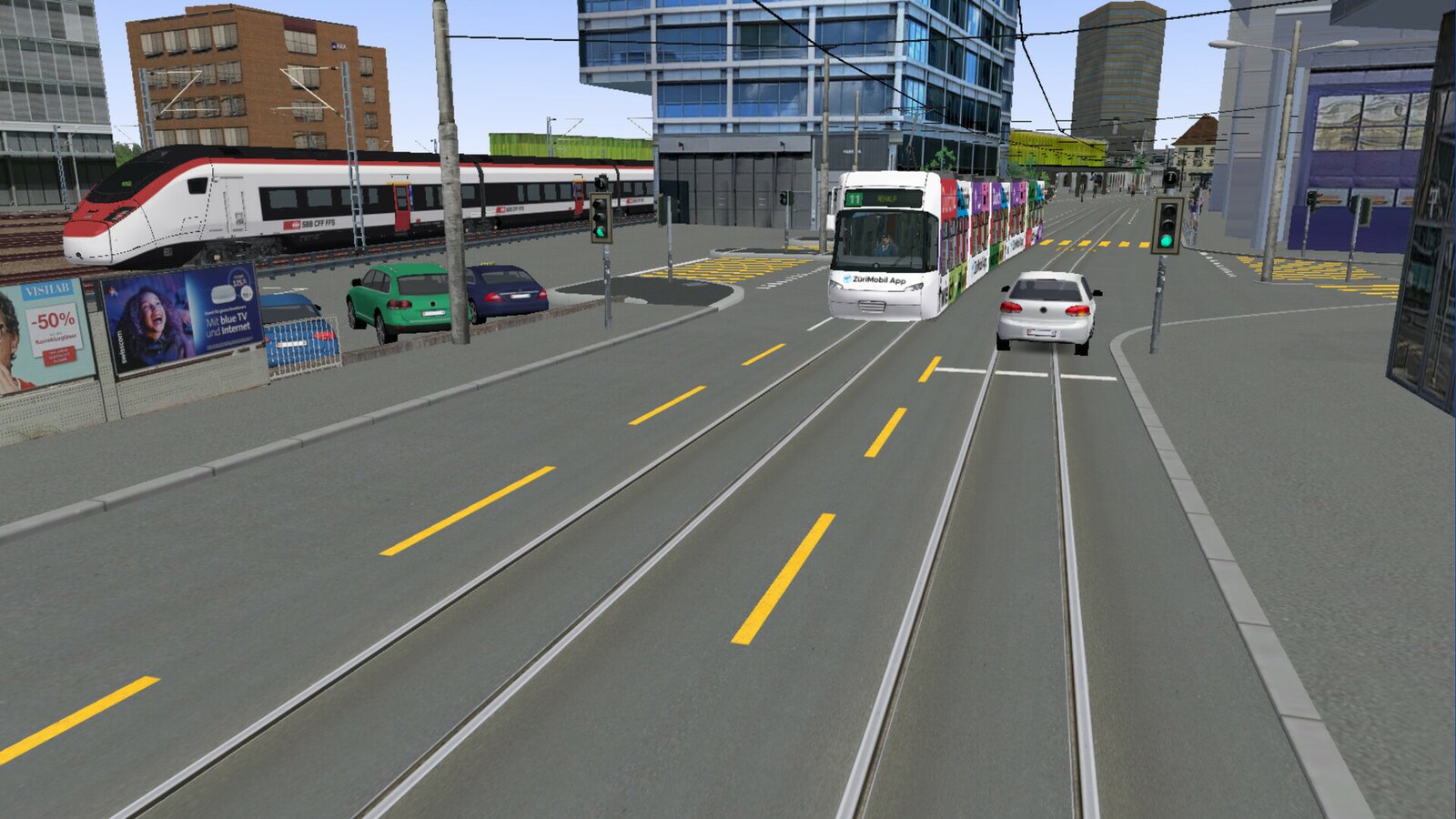 OMSI 2 - Add-on Zurich Tram Line 11