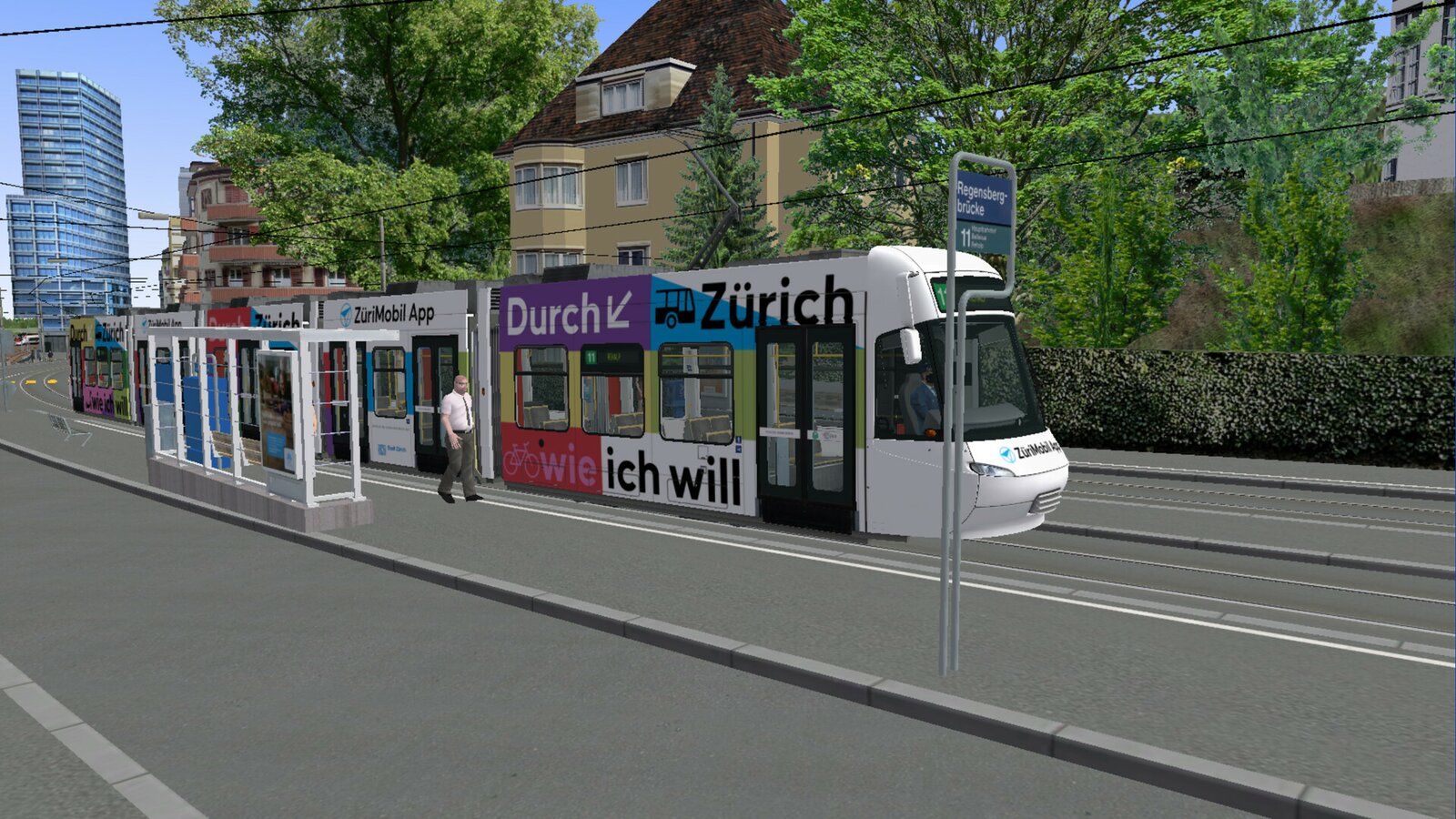 OMSI 2 - Add-on Zurich Tram Line 11