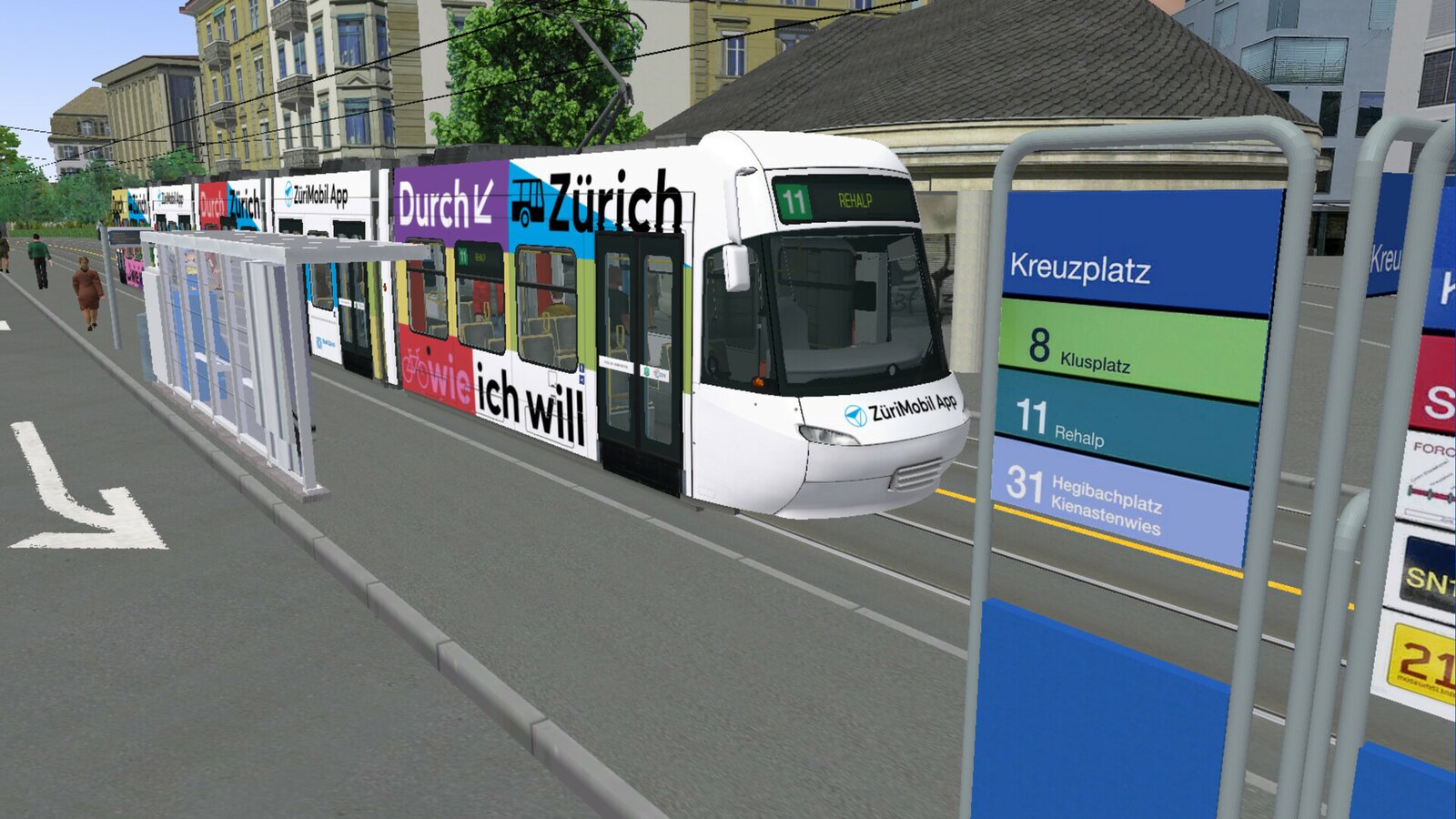 OMSI 2 - Add-on Zurich Tram Line 11