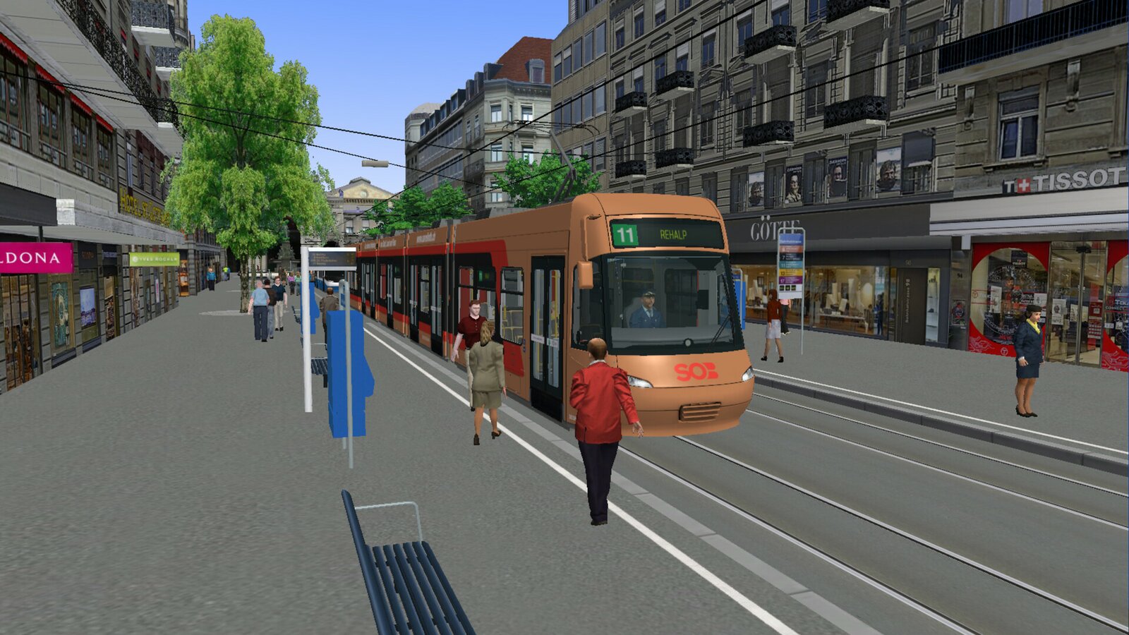 OMSI 2 - Add-on Zurich Tram Line 11