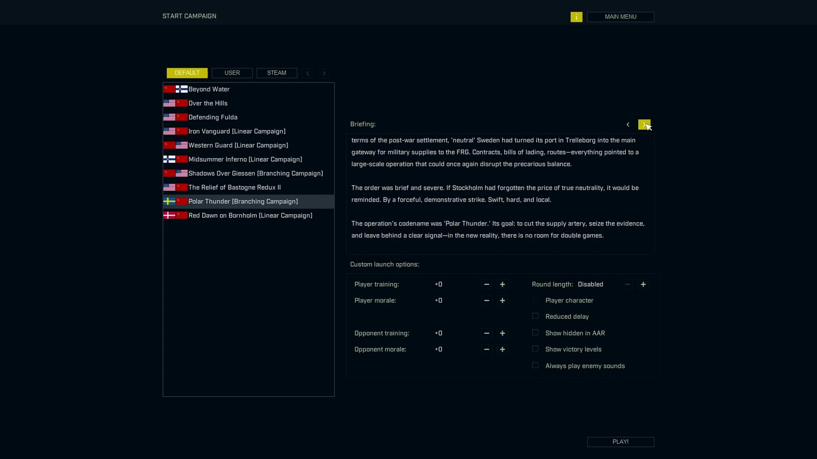 Armored Brigade II: Scandinavia