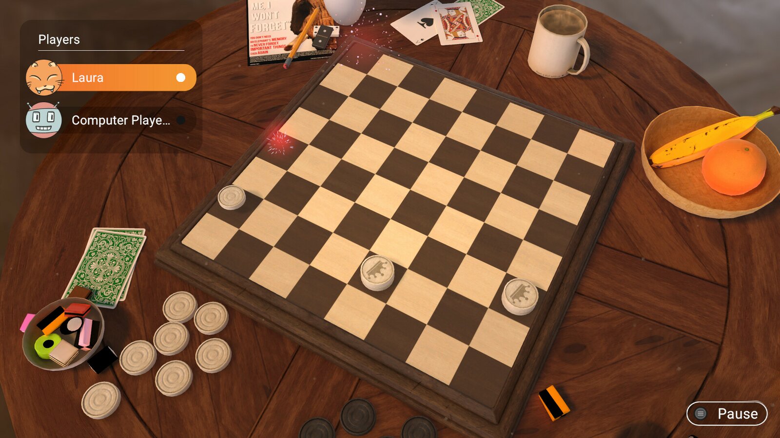Backgammon + Checkers + Mills