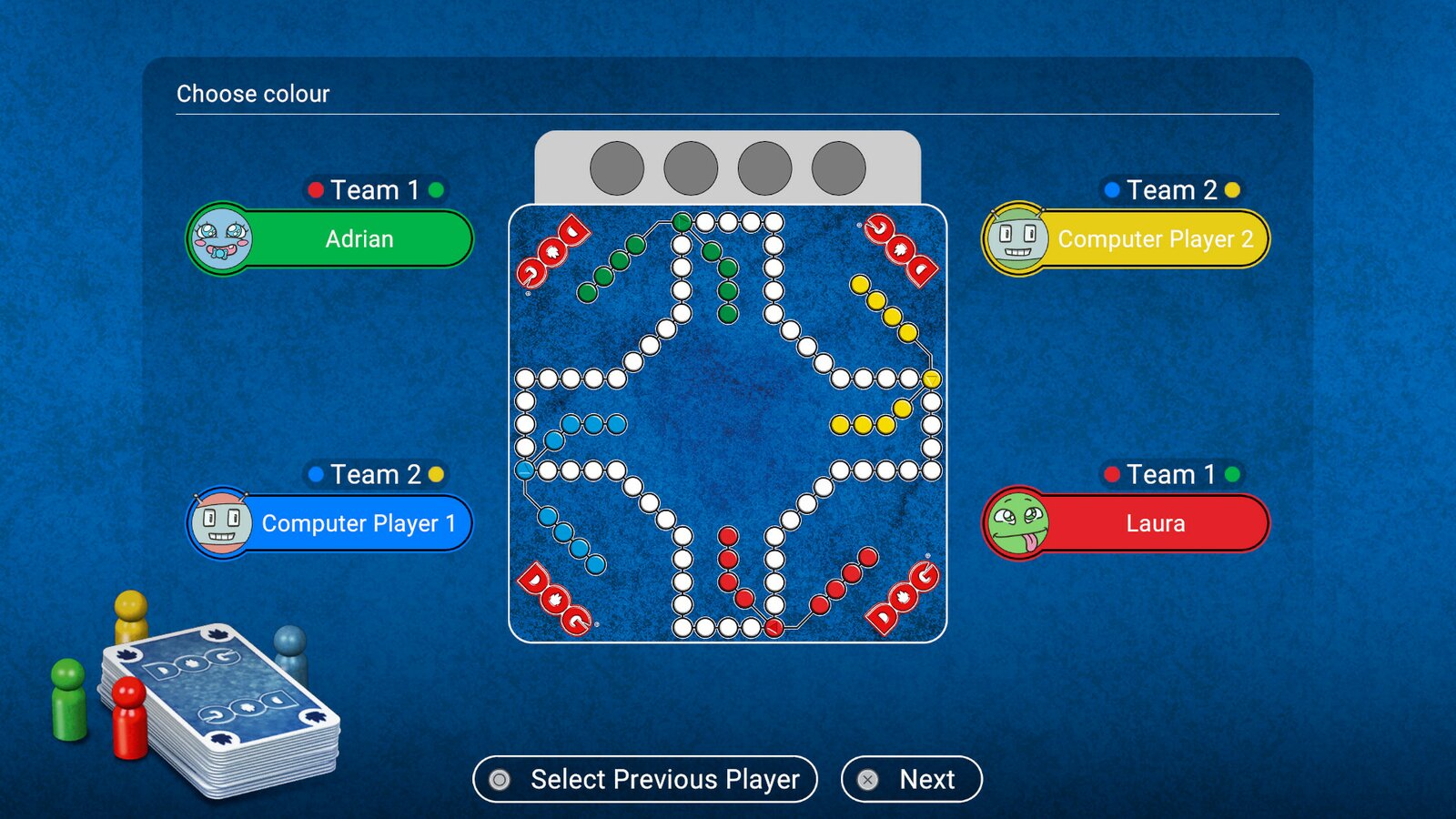 DOG - The dog takes the hindmost