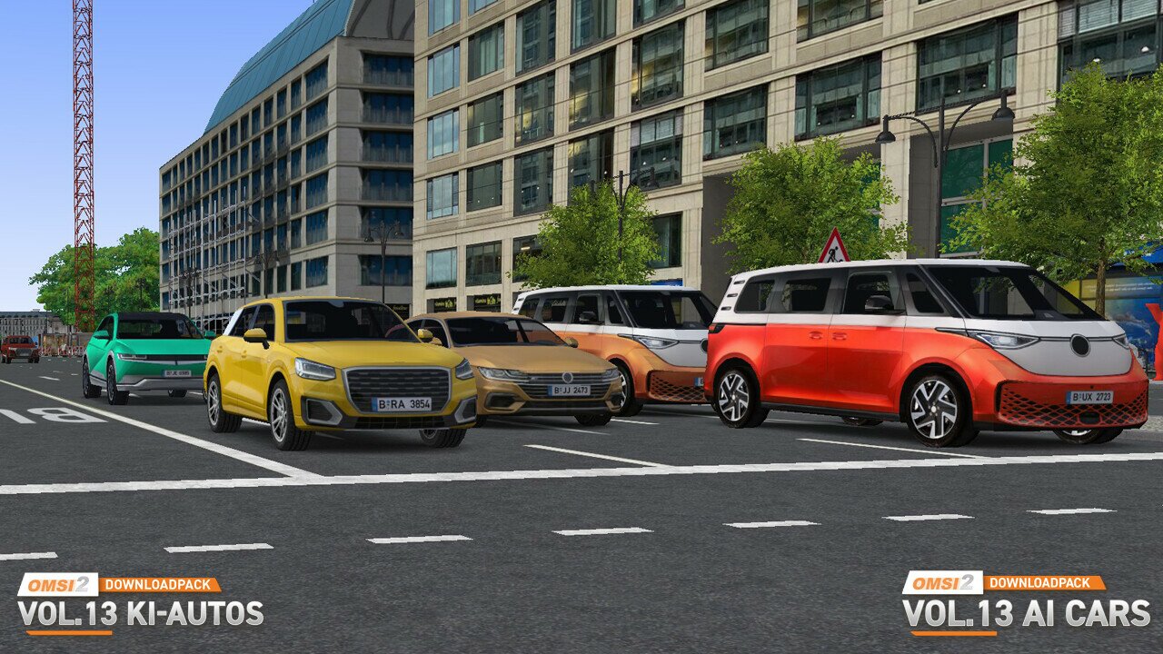 OMSI 2 Add-on Downloadpack Vol. 13 - AI Cars