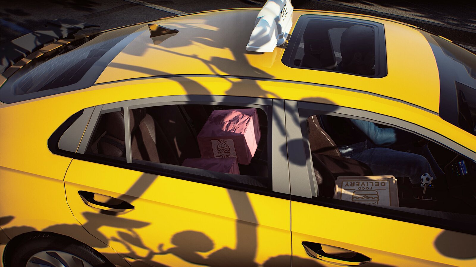 Taxi Life: A City Driving Simulator - Delivery Driver