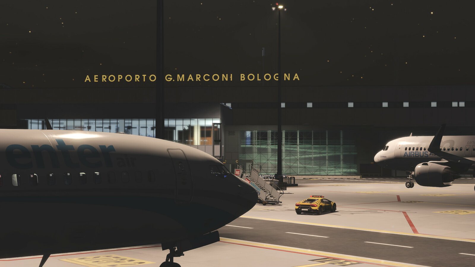 AirportSim - Bologna Airport
