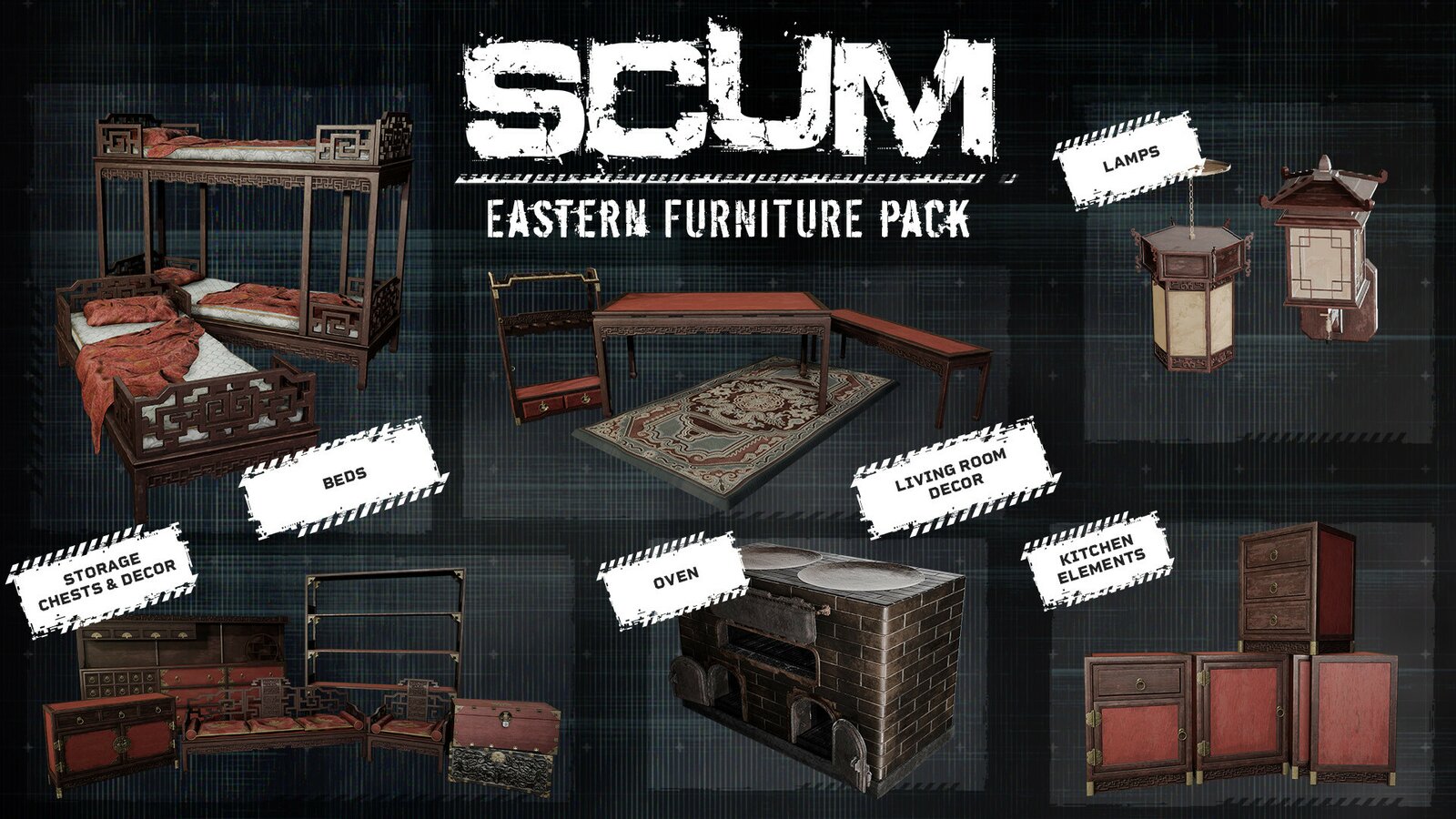 SCUM - Eastern Furniture Pack