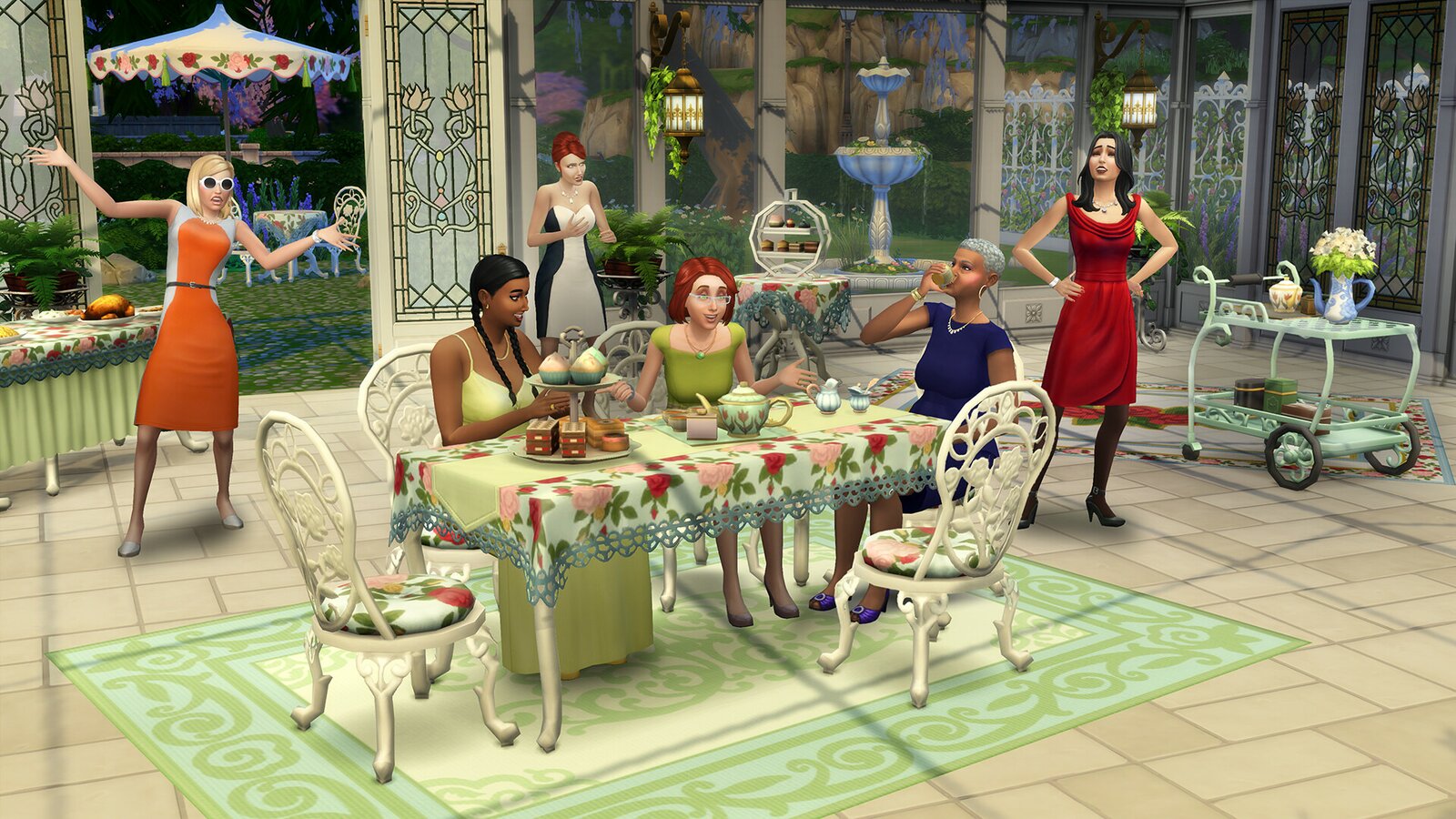 The Sims 4: Tea Time Solarium Kit