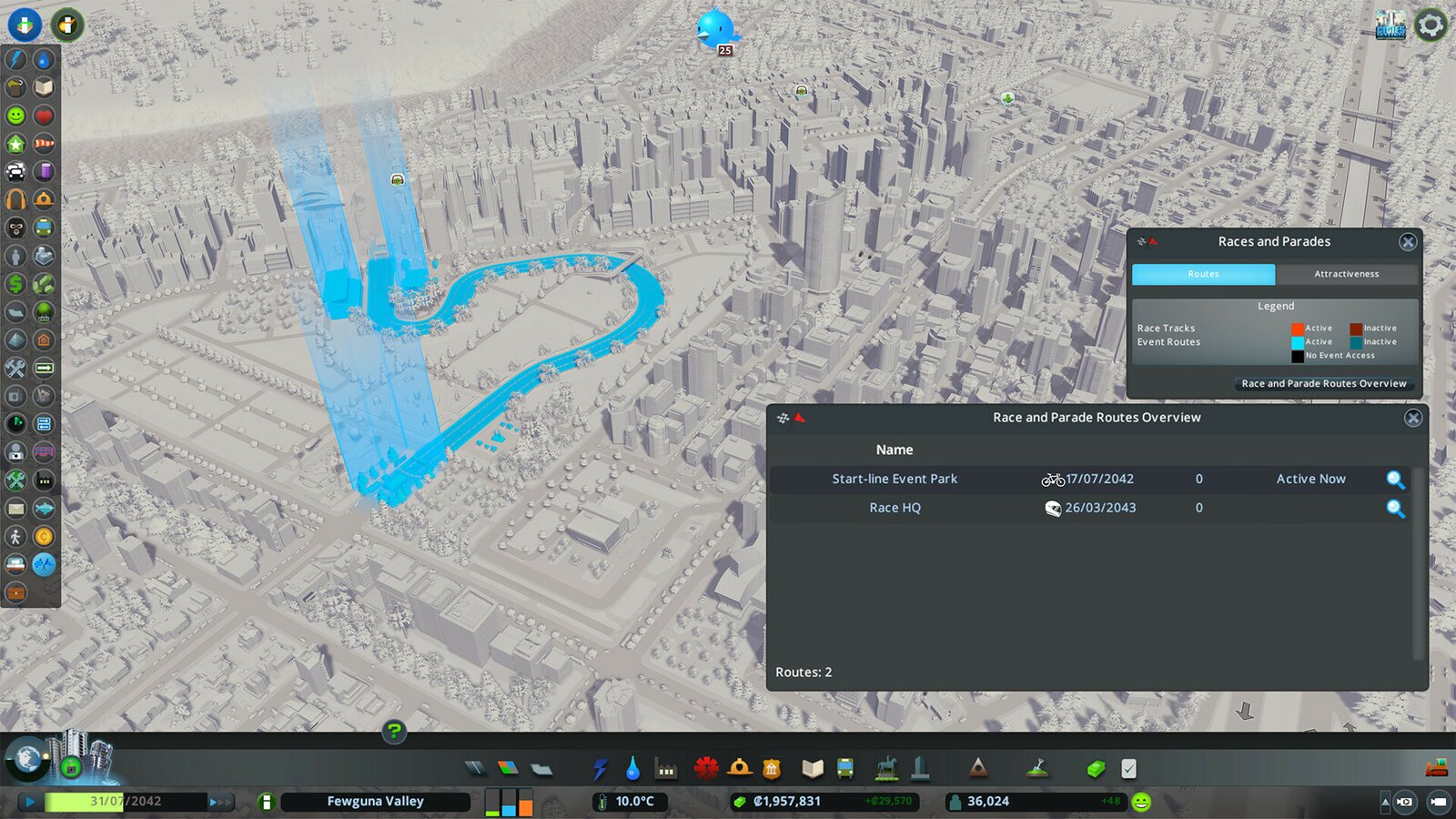 Cities: Skylines - Race Day