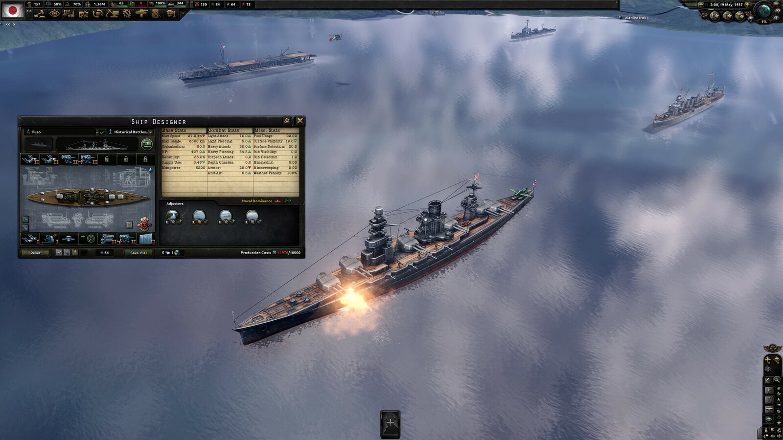 Hearts of Iron IV: Warships of the Pacific