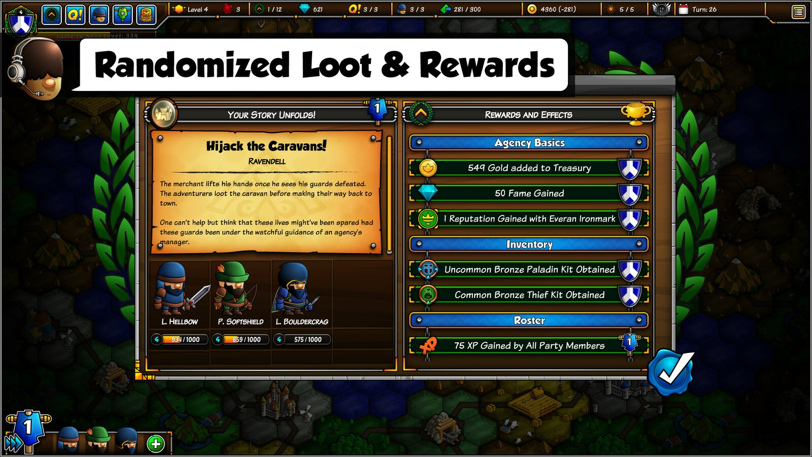 Epic Manager - Create Your Own Adventuring Agency!