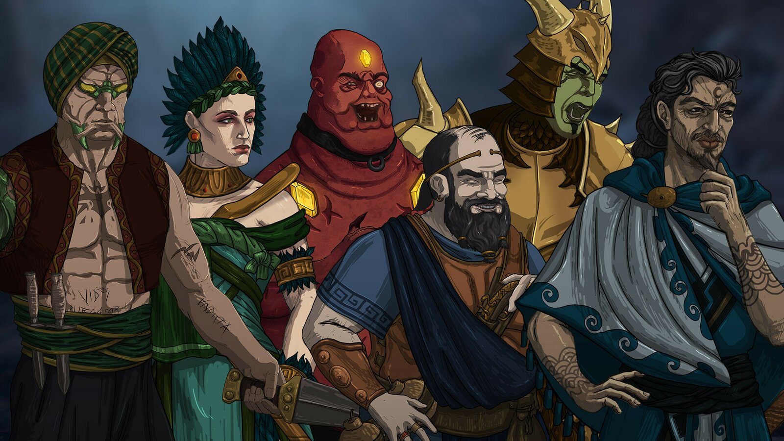 Vagrus - The Riven Realms Cultured Supporter Pack