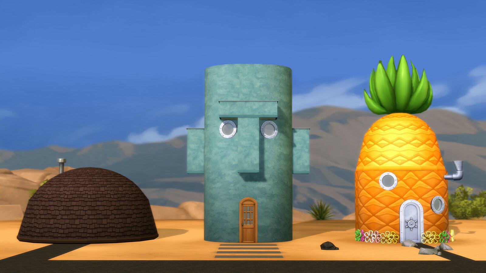 The Sims 4: SpongeBob’s House Kit