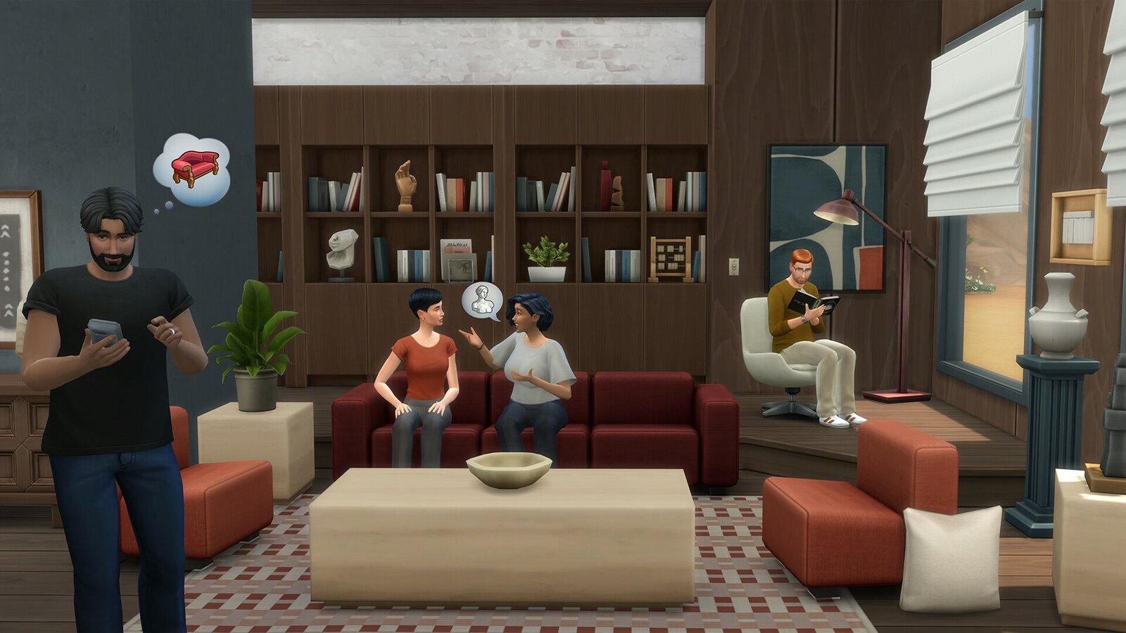 The Sims 4: Refined Living Room Kit